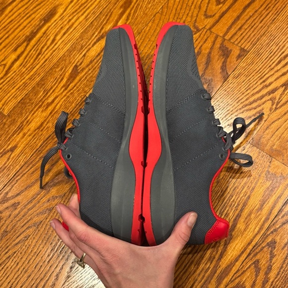 Goruck MEN'S BALLISTIC TRAINERS - WOLF GREY + HIGH RISK RED size 9 NWOB - Picture 5 of 11